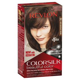 Revlon COLORSILK Beautiful Hair Colour - 32 Dark Mahogany Brown
