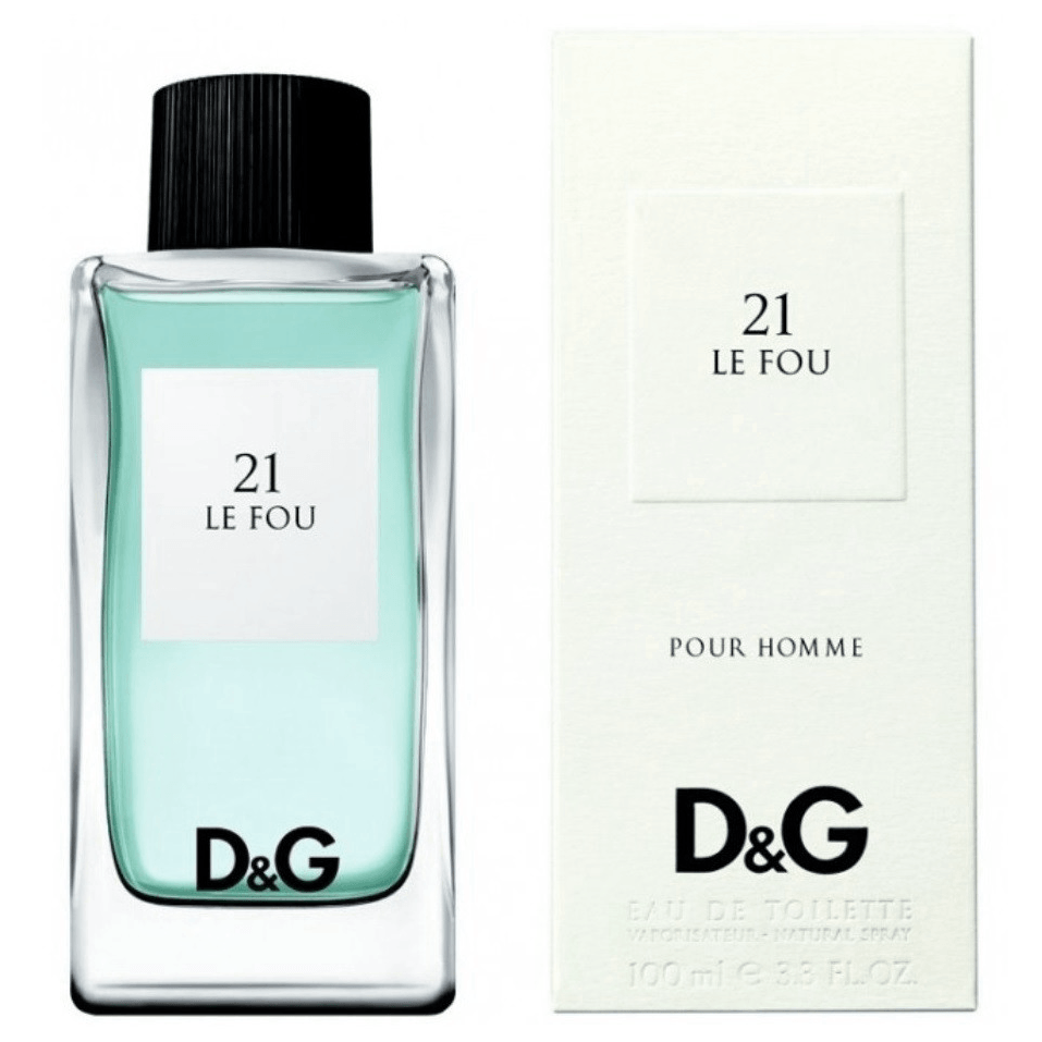 21 Le Fou Pour Homme by Dolce & Gabbana 100mL EDT Spray