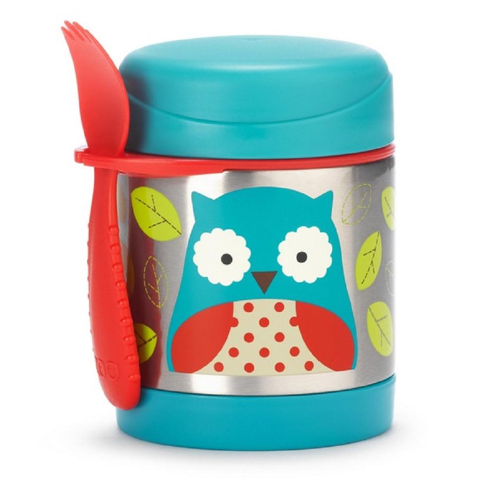 Skip Hop Zoo Insulated Food Jar Owl