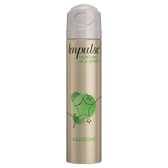 Impulse Perfume in a Spray Deodorant Illusions 75mL