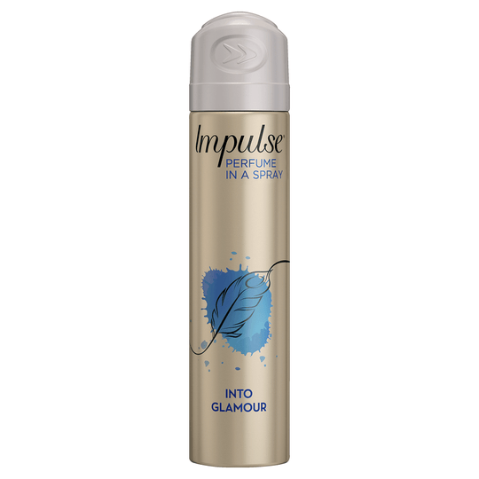 Impulse Perfume in a Spray Deodorant Into Glamour 75mL