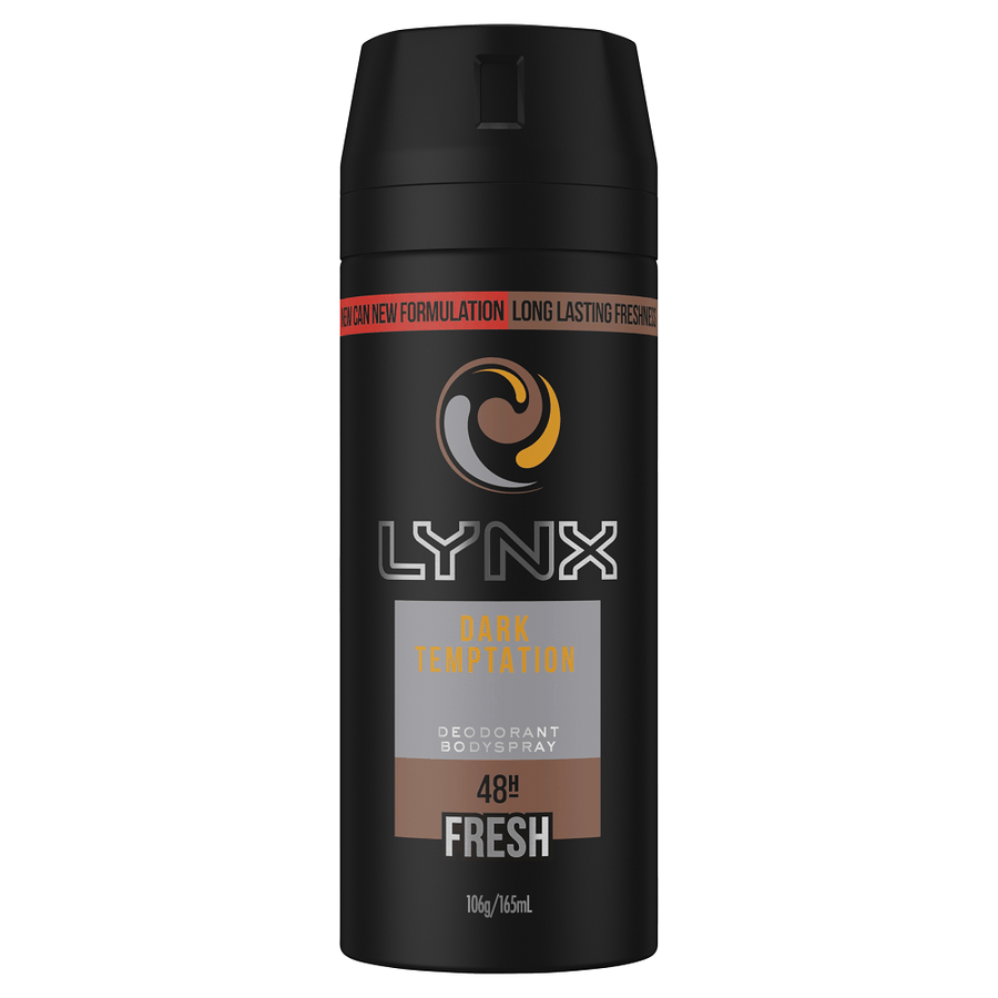 LYNX Deodorant Body Spray DARK TEMPTATION 165mL