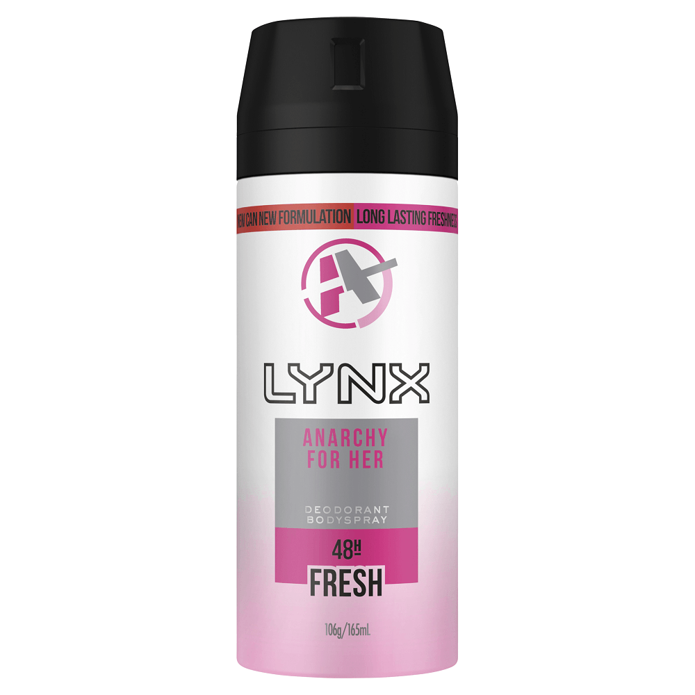 LYNX Deodorant Body Spray ANARCHY for HER 165mL