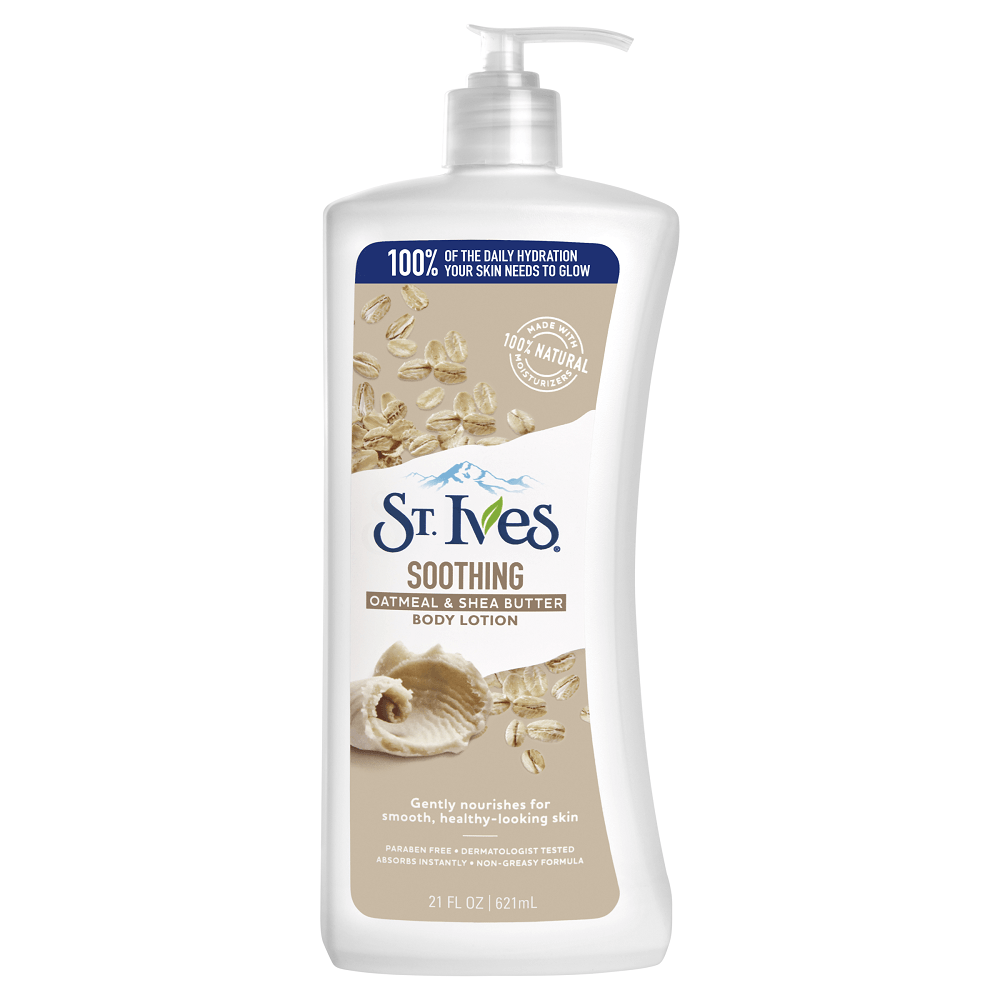 St. Ives SOOTHING Body Lotion Oatmeal & Shea Butter 621mL