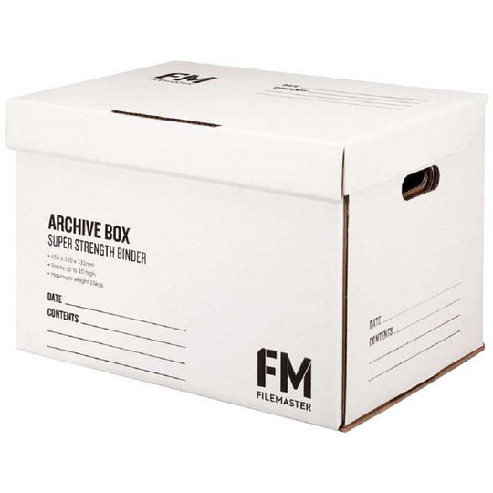 FM Box Archive White Super Strength 462x332x330mm