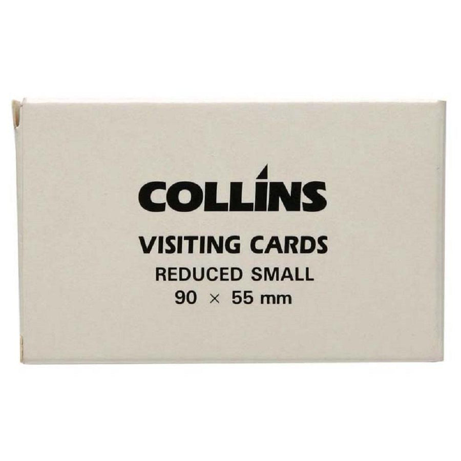 Collins Visiting Cards Reduced Small 90x55mm Packet 52