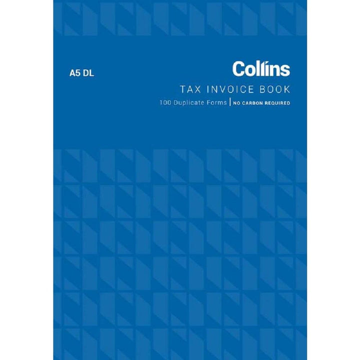 Collins Tax Invoice A5DL No Carbon Required
