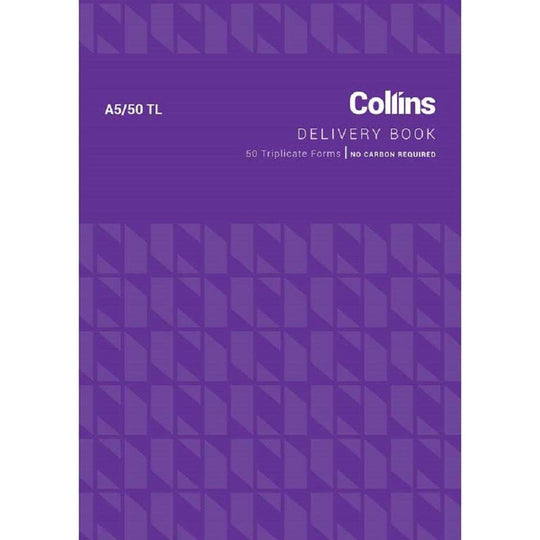 Collins Goods Delivery A5/50TL Triplicate No Carbon Required