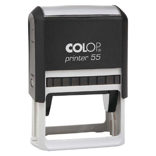 Colop Stamp Printer 55 Black 40x60mm