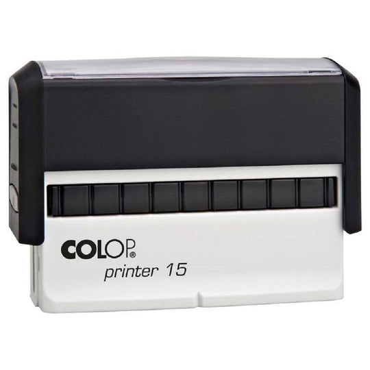Colop Stamp Printer 15 Oblong Black 10x69mm