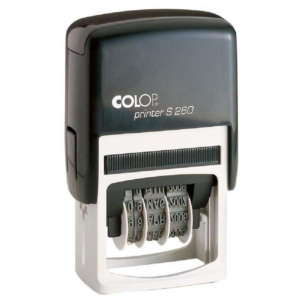 Colop Stamp Dater S260 24x45mm Date With Custom Plate