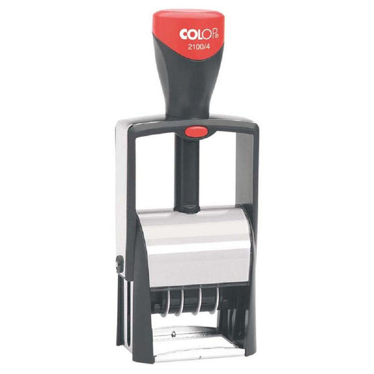 Colop Stamp Dater 2100/4 Metal Frame Classic Line Date Only