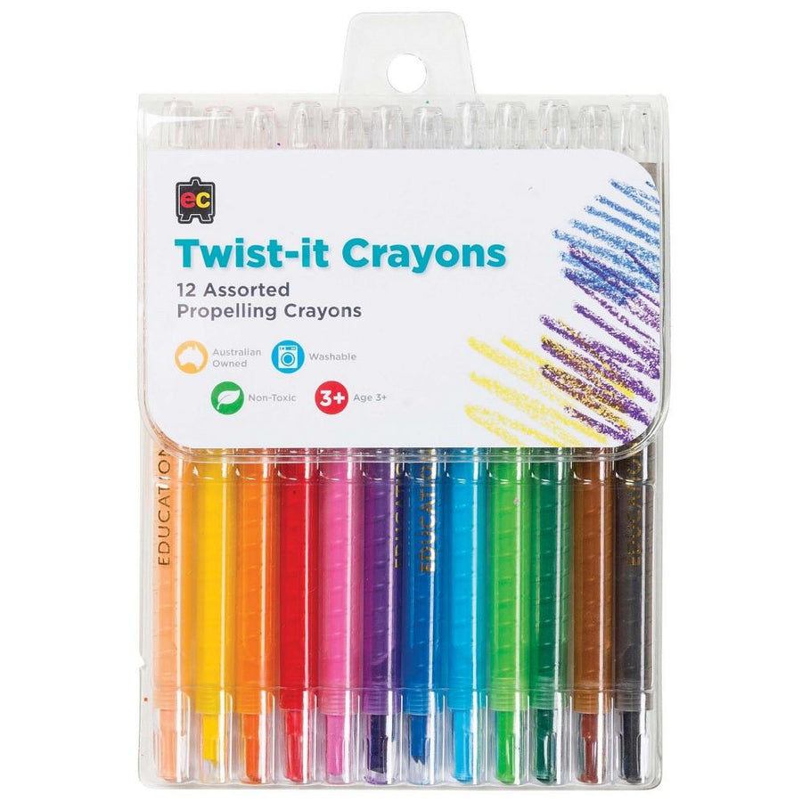 EC Crayons Twist-It 12 Pack
