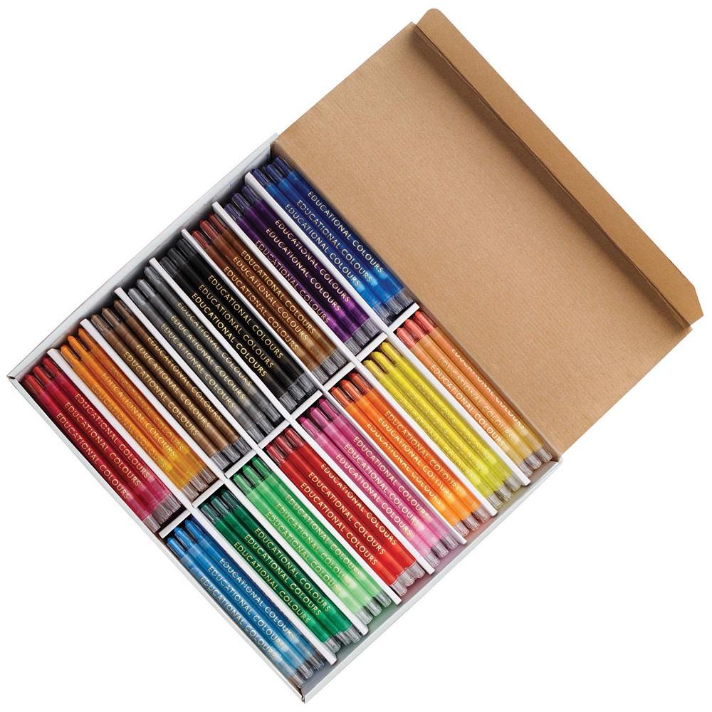 EC Crayons Twist-It Box 240