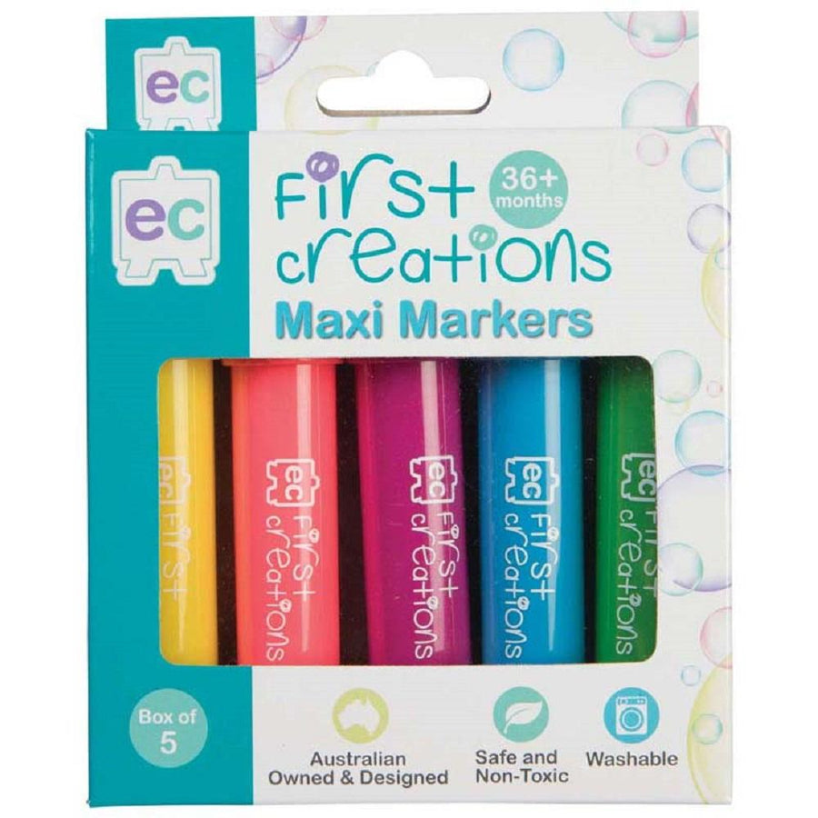 EC First Creations Maxi Markers Box 5