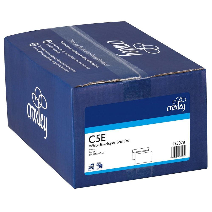 Croxley FSC Mix Credit Envelope C5E Seal Easi Wallet Box 250