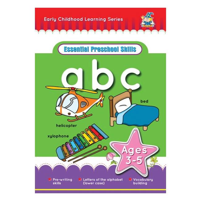 Greenhill Activity Book Ages 3-5 abc Lower-Case