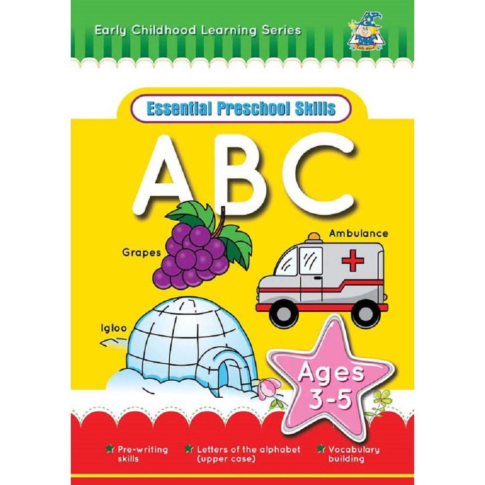 Greenhill Activity Book Ages 3-5 ABC U-Case