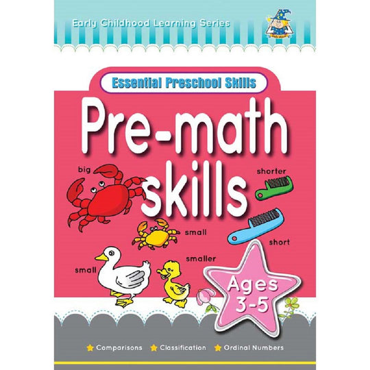 Greenhill Activity Book Ages 3-5 Pre Math Skills
