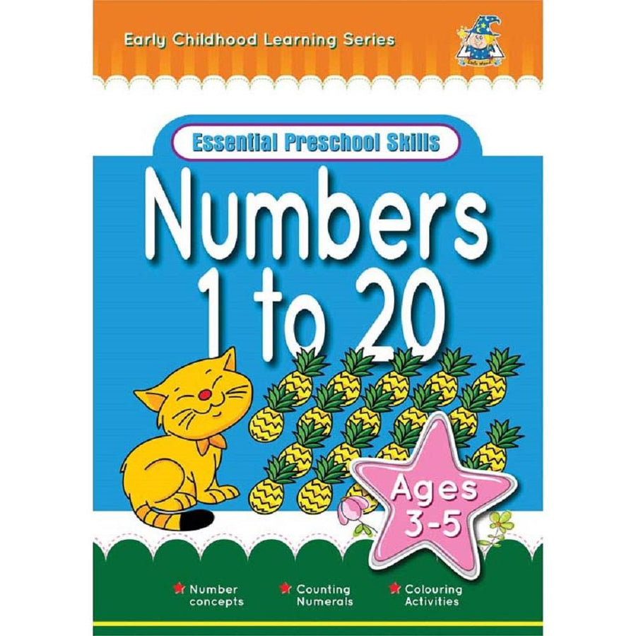Greenhill Activity Book Ages 3-5 Numbers 1 To 20