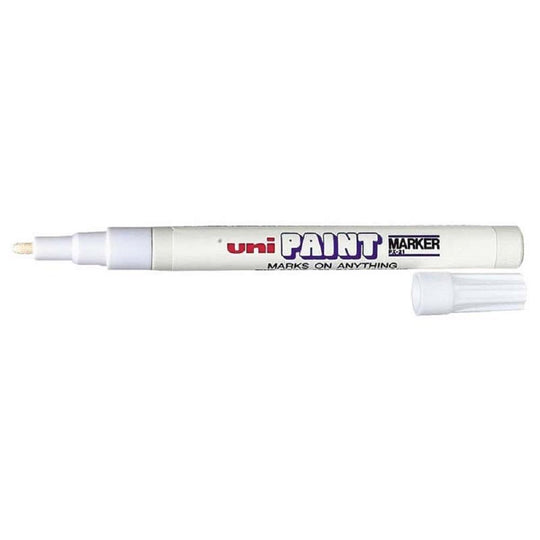 Uni Paint Marker 1.2mm Bullet Tip White PX-21
