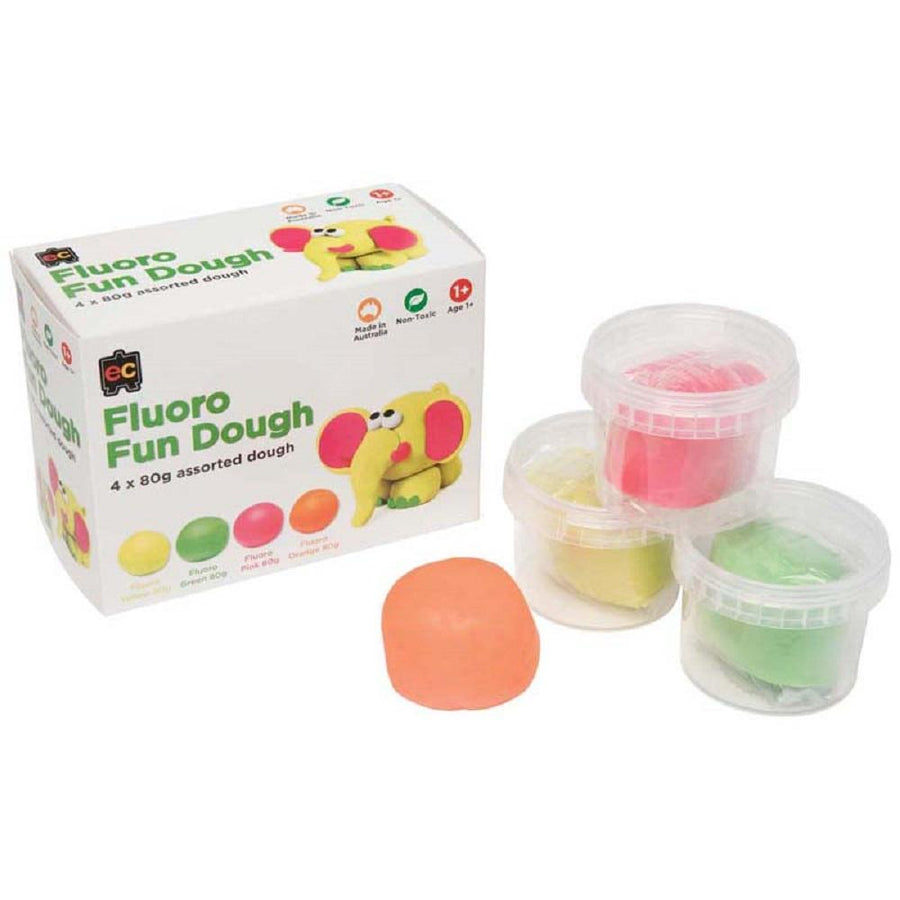 EC Fluoro Fun Dough 4 x 80g