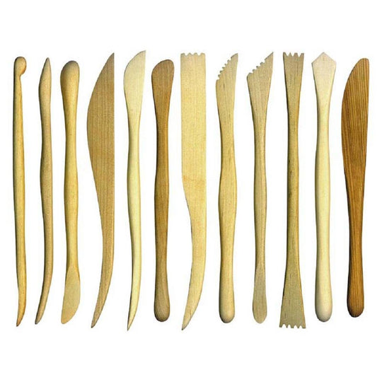 EC Boxwood Clay Tools Pack of 12