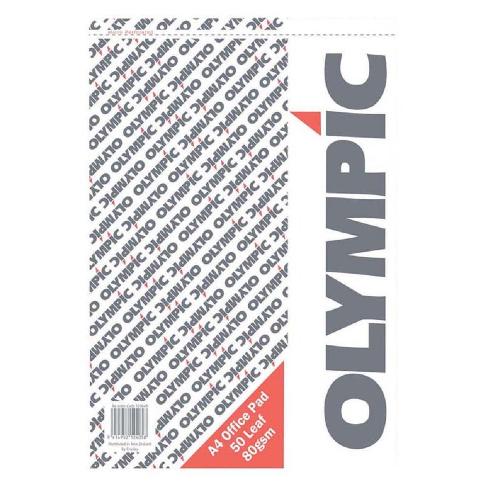 Olympic A4 Office Pad 50 Leaf 80gsm