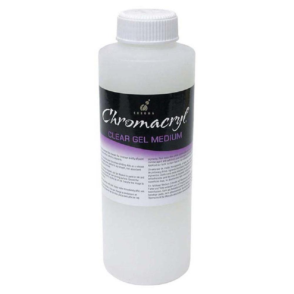 Chroma Chromacryl Clear Gel Medium 500mL