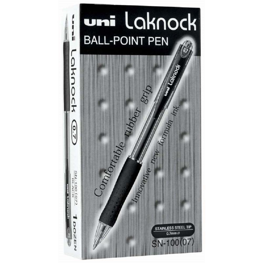 Uni Laknock 0.7mm Retractable Fine SN-100
