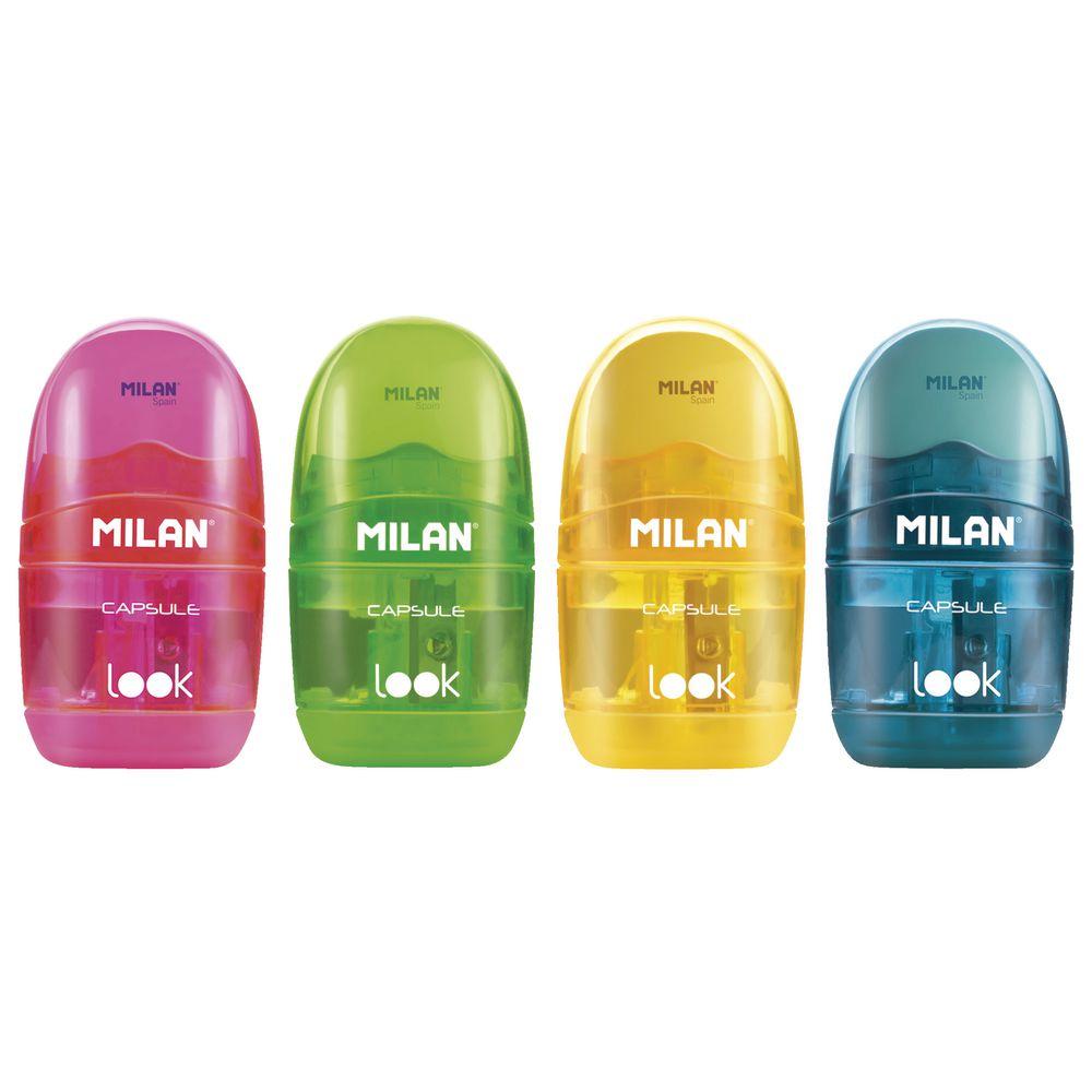 Milan Look Range Capsule Eraser & Sharpener