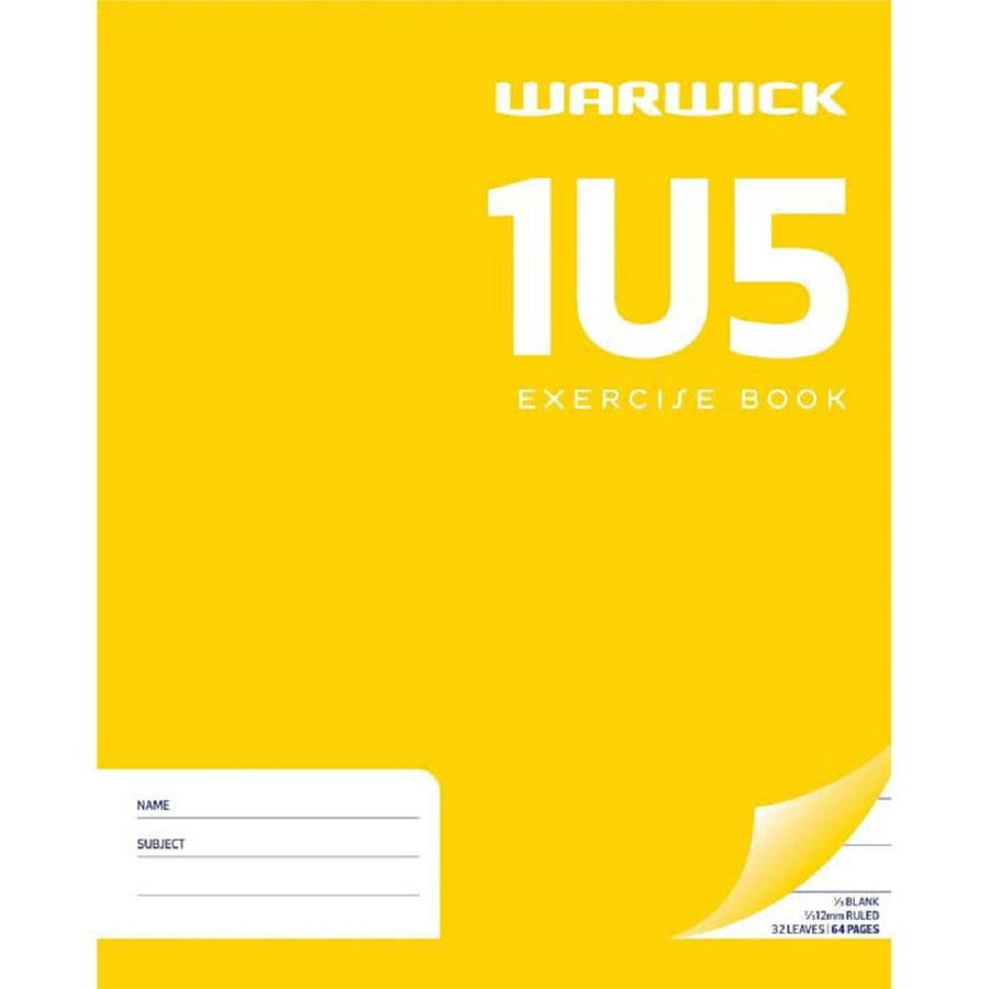 Warwick 1U5 Exercise Book 32 Leaves
