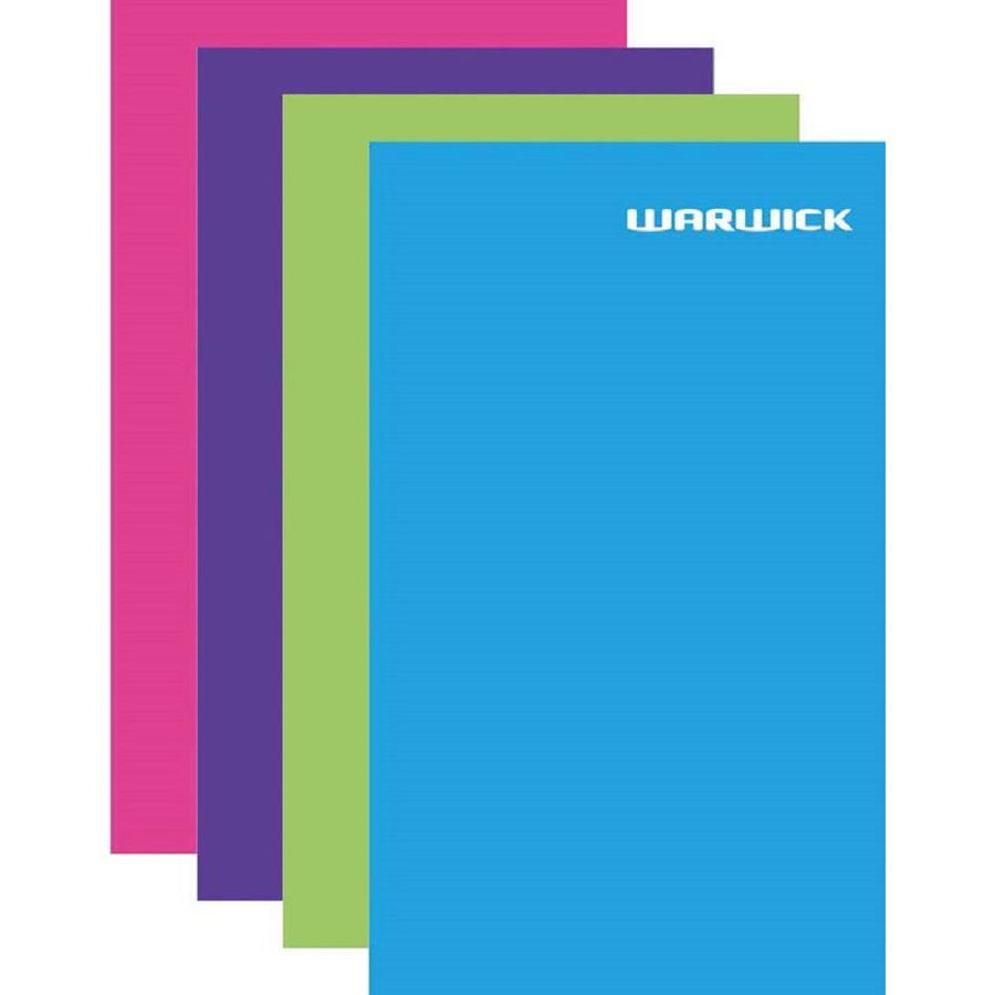 Warwick Notebook Fluoro 32 Leaves Ruled 7mm 165x100mm