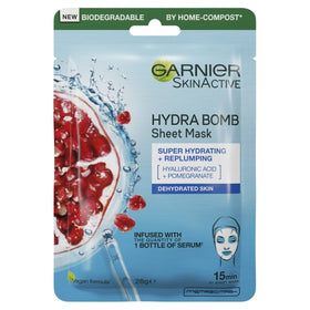 Garnier SkinActive HYDRA BOMB Sheet Mask - Pomegranate