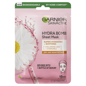 Garnier SkinActive HYDRA BOMB Sheet Mask - Chamomile