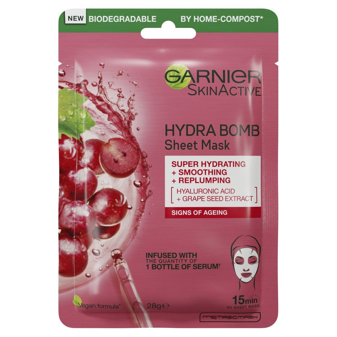 Garnier SkinActive HYDRA BOMB Sheet Mask - Anti-Ageing