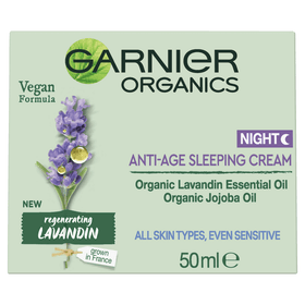 Garnier ORGANICS Lavandin Anti-Age Sleeping Cream 50mL