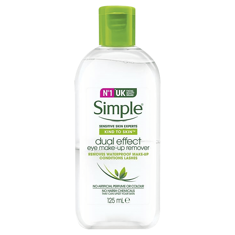 Simple Dual Effect Eye Make-up Remover 125mL