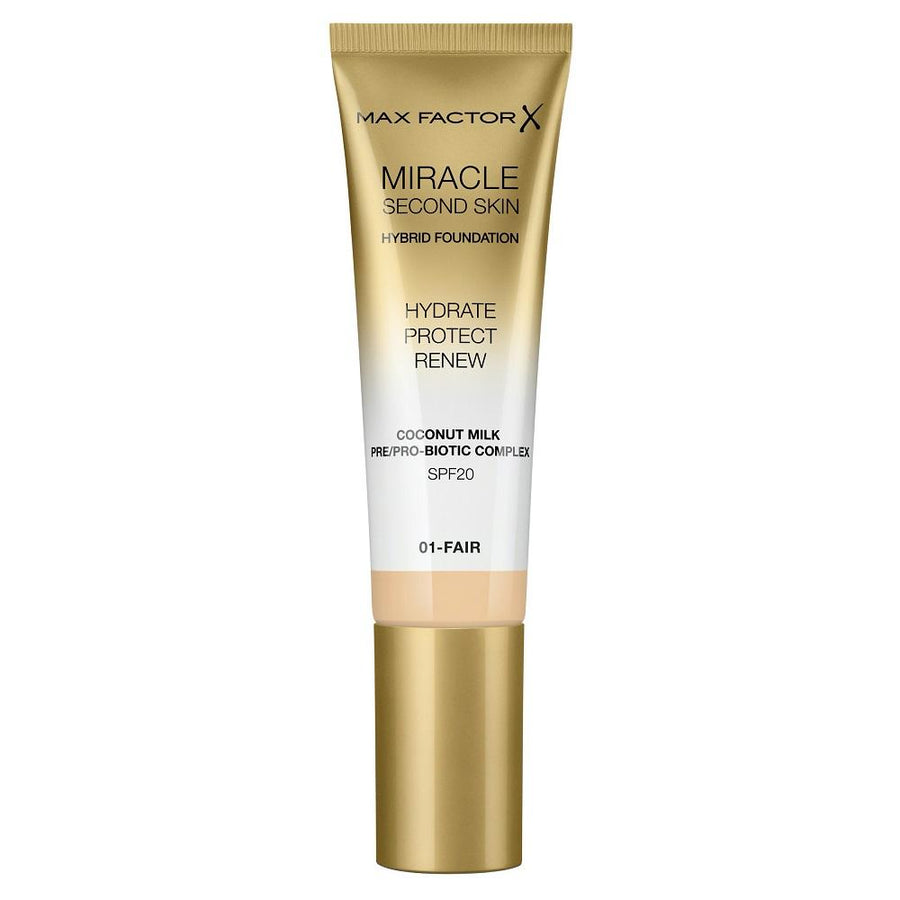 Max Factor Miracle Second Skin Foundation #01 Fair