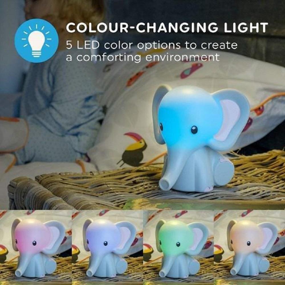 HoMedics MyBaby Comfort Creatures Night Light - Elephant