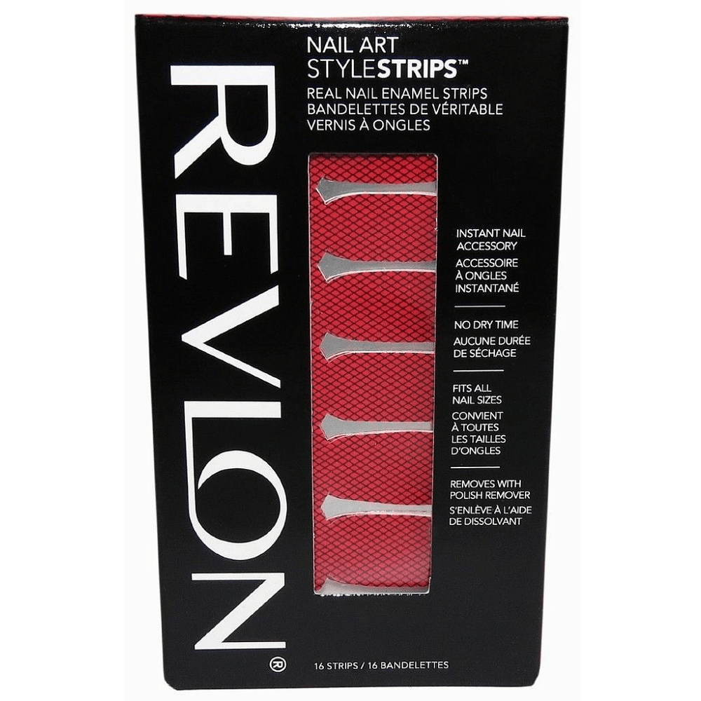 Revlon Nail Art Style Strips - Flaming Fishnets