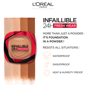 L'Oréal Paris INFAILLIBLE 24Hr Fresh Wear Foundation in a Powder