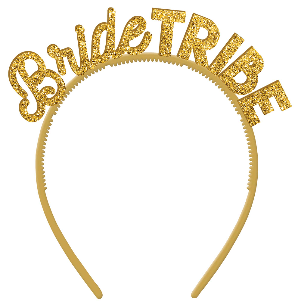 Bachelorette BrideTRIBE Glittered Headbands