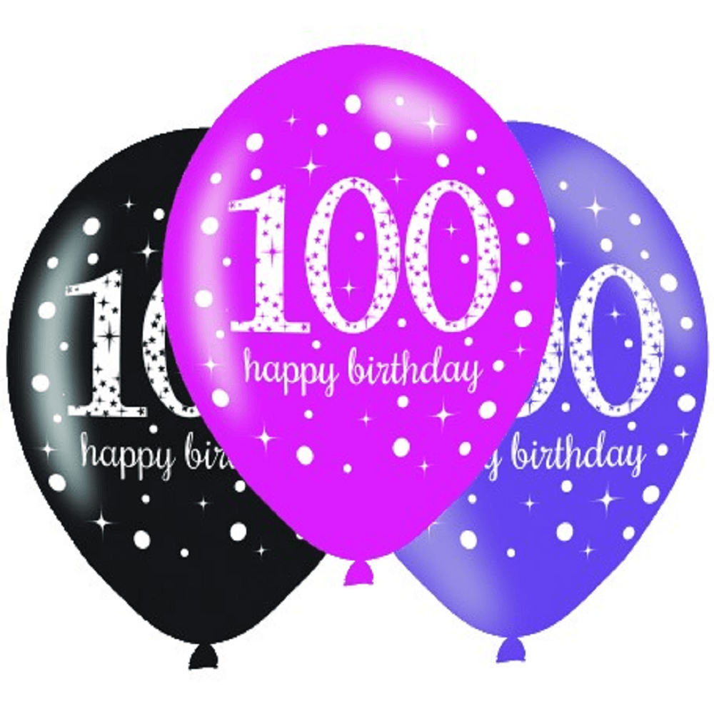 Pink Celebration 100 30cm Latex Balloons