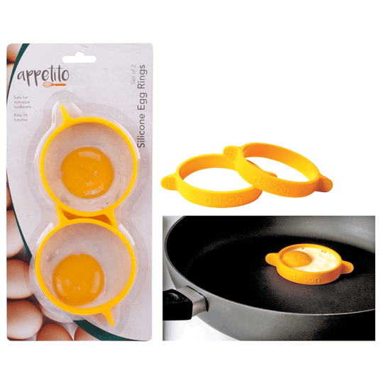 D.Line Appetito Set of 2 Silicone Silicone Egg Rings