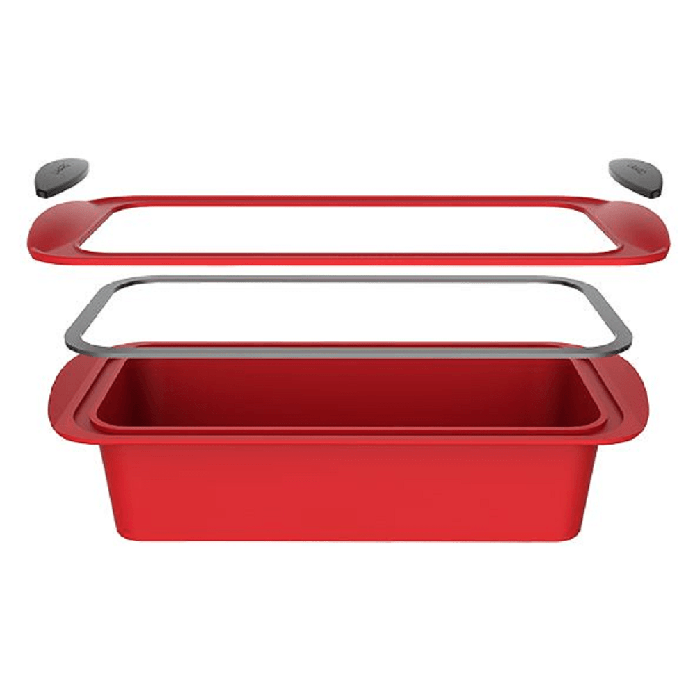 D.Line Daily Bake Silicone Loaf Pan - Red