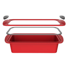 D.Line Daily Bake Silicone Loaf Pan - Red