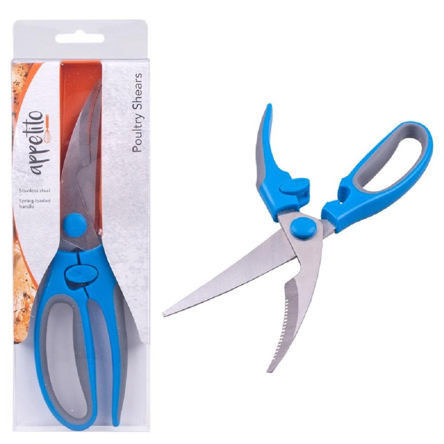D.Line Appetito Stainless Steel Poultry Shears - Blue/Grey