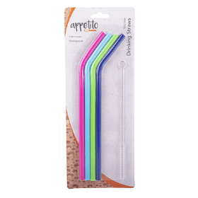 D.Line Appetito Silicone Bent Drinking Straws