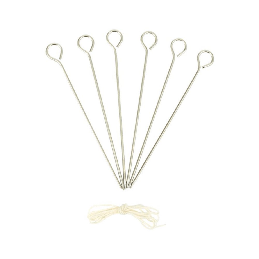 D.Line Appetito Set of 6 Stainless Steel Poultry Lacers